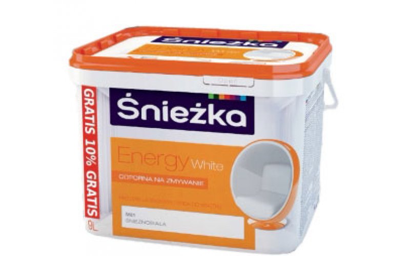 Водоэмульсия Sniezka ENERGY White  2.5 л