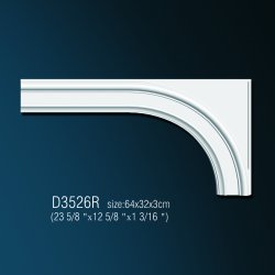 Дуга арочная D3526R (64x32x3см) (полиуретан)