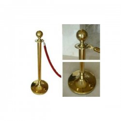 Декоративный столб h -1м, d-63мм, золото, 1301