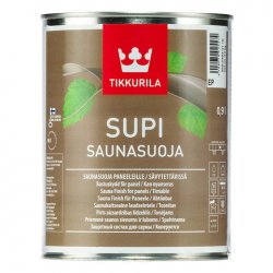 Supi Saunasuoja колеруемый акрилатный защитный состав для бани 0,9л