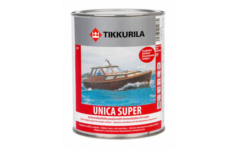 UNICA SUPER EP лак полуглянцевый  0,9 л