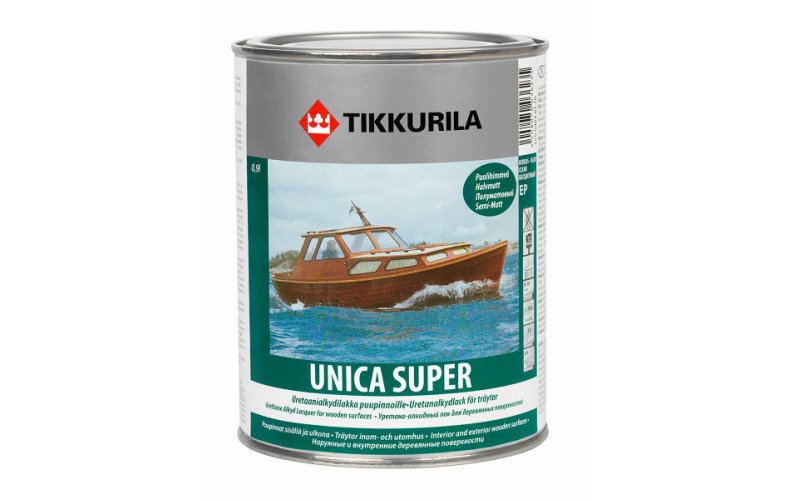 UNICA SUPER EP лак полуматовый 0,9 л
