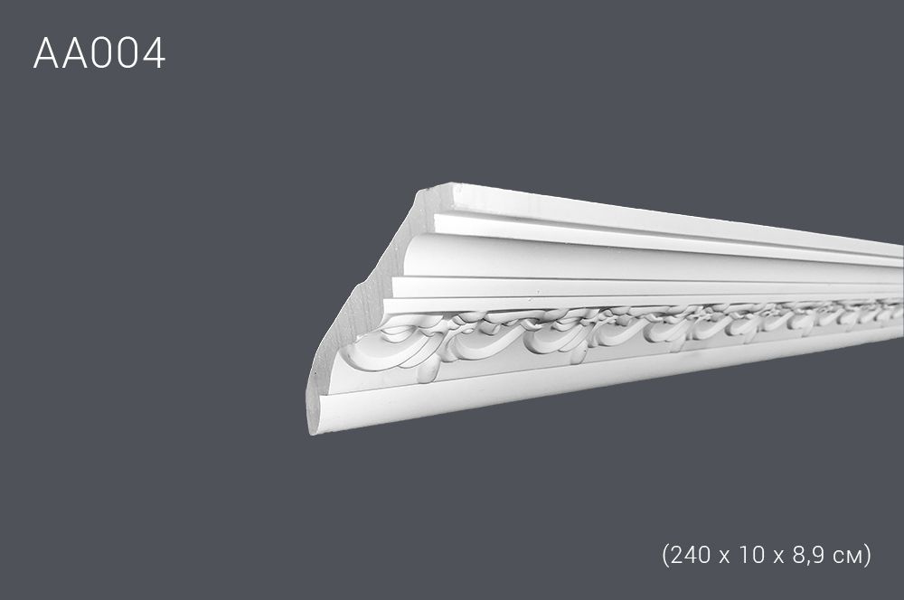 Декор. профиль АА004 240 х 10 х 9см диагональ 13,4см(30)