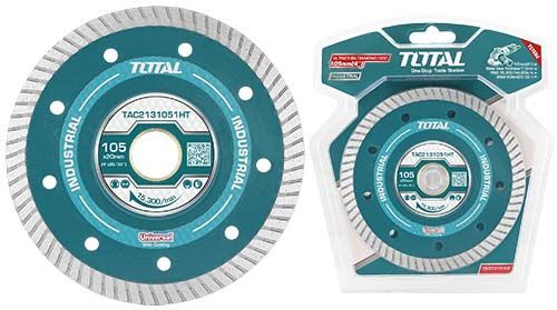 Диск алмазный турбо ультратонкий TAC2131051HT "ТОТАL"  105мм