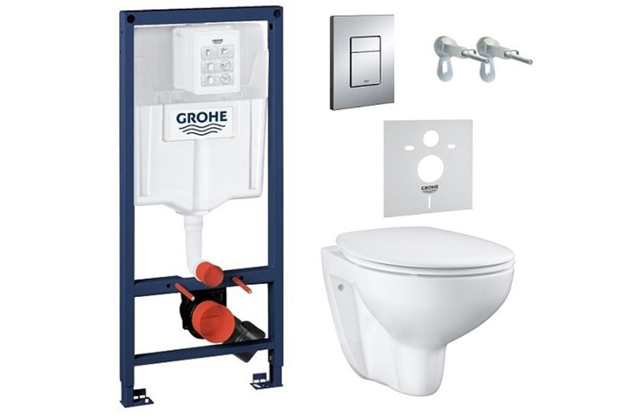 217 614  Набор GROHE DIY Solido 4 в 1 кнопка Skate Cosmopolitan  39586000