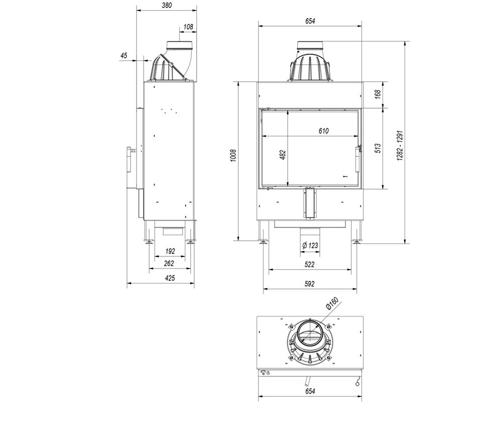 Топка LUCY 12 Slim